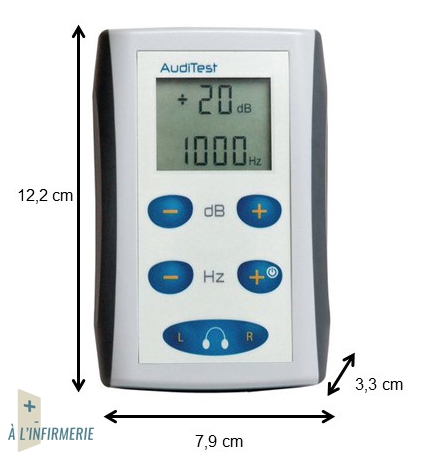 Testeur Digital de Piles Auditives avec Ecran LCD (Petit et Pratique)