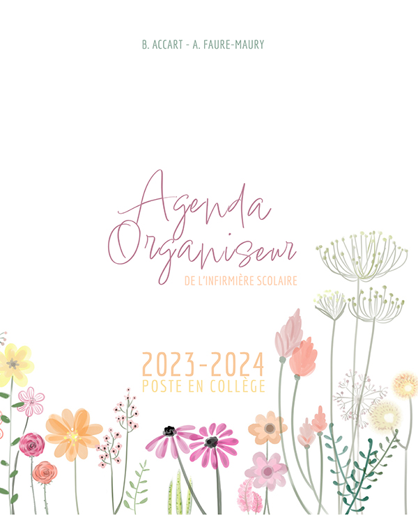 Agenda organiseur 2023-2024 - à l'infirmerie