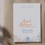 agenda organiseur de l'infirmière scolaire 2025-2026